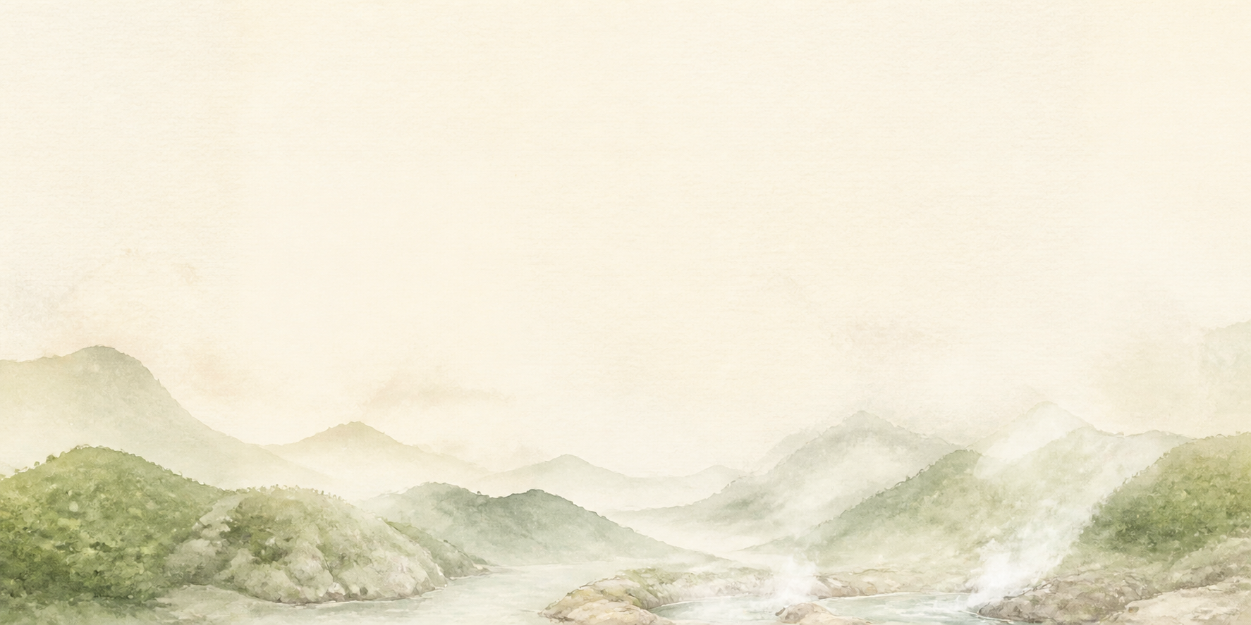 抹茶山山稜意象